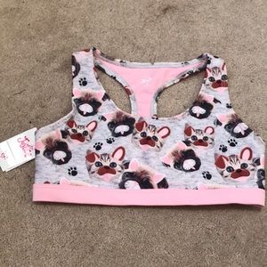 ✰justice sports bra